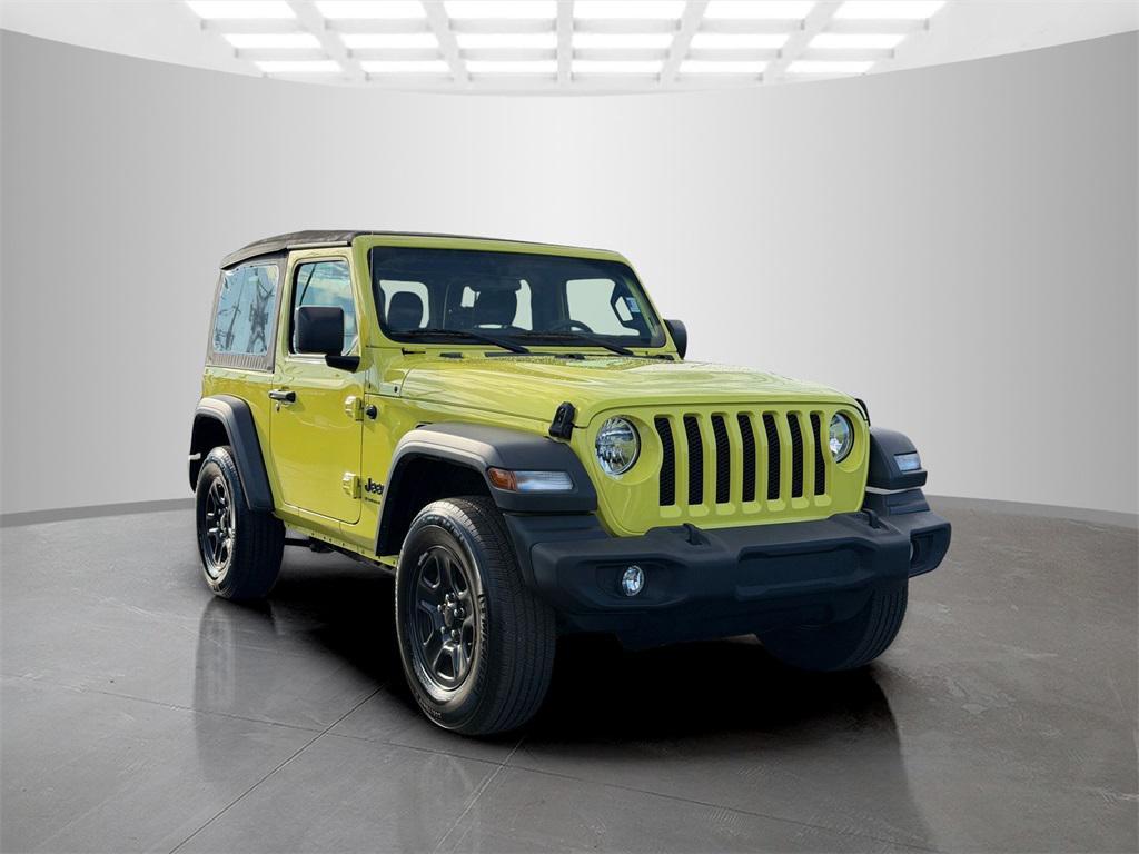 used 2023 Jeep Wrangler car, priced at $27,500