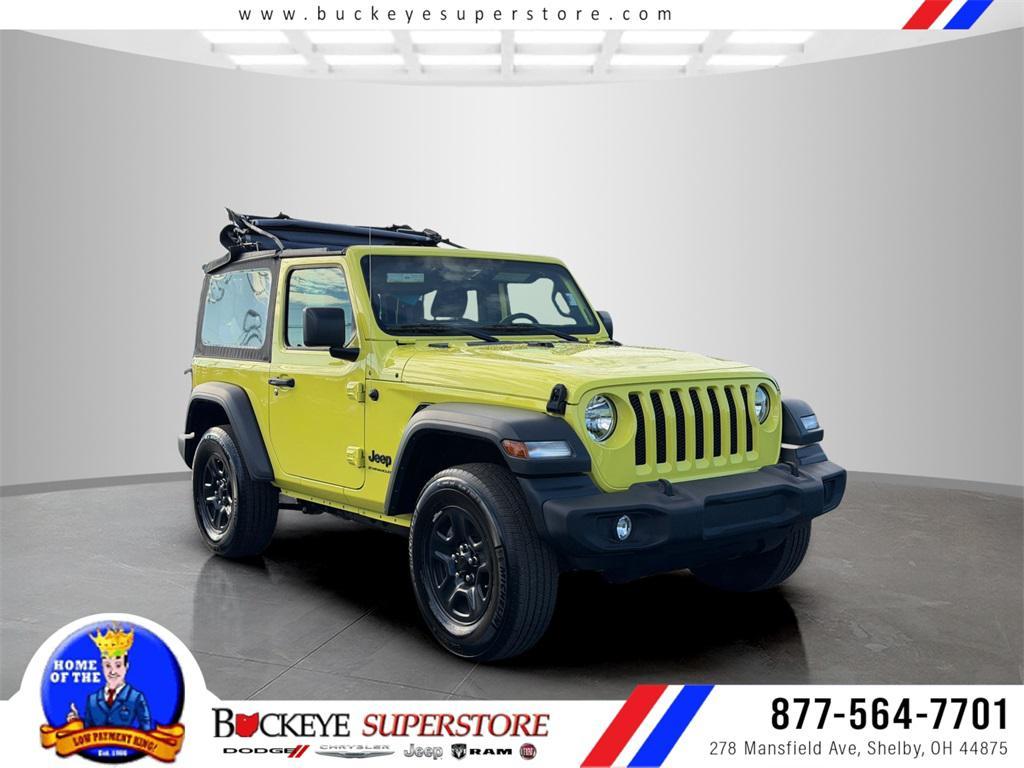 used 2023 Jeep Wrangler car, priced at $27,500