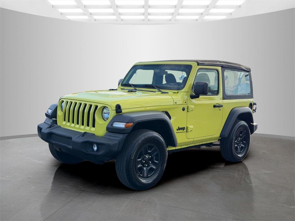 used 2023 Jeep Wrangler car, priced at $27,500