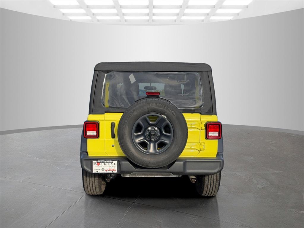 used 2023 Jeep Wrangler car, priced at $27,500