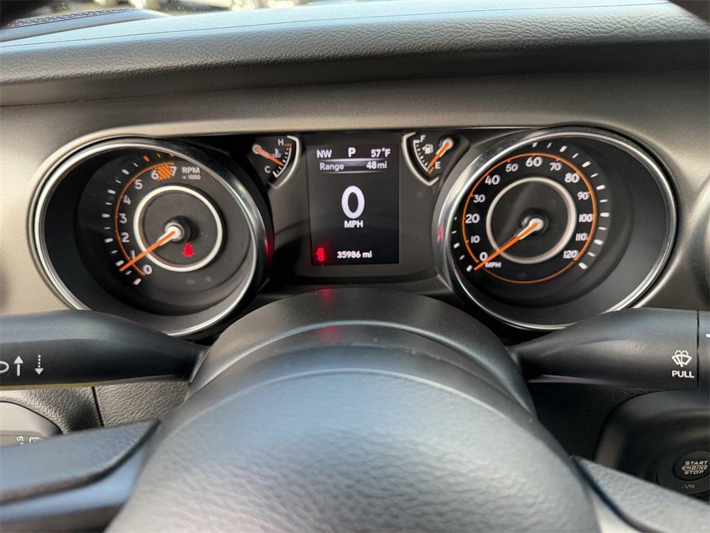 used 2023 Jeep Wrangler car, priced at $27,500