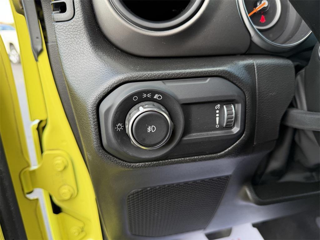 used 2023 Jeep Wrangler car, priced at $27,500