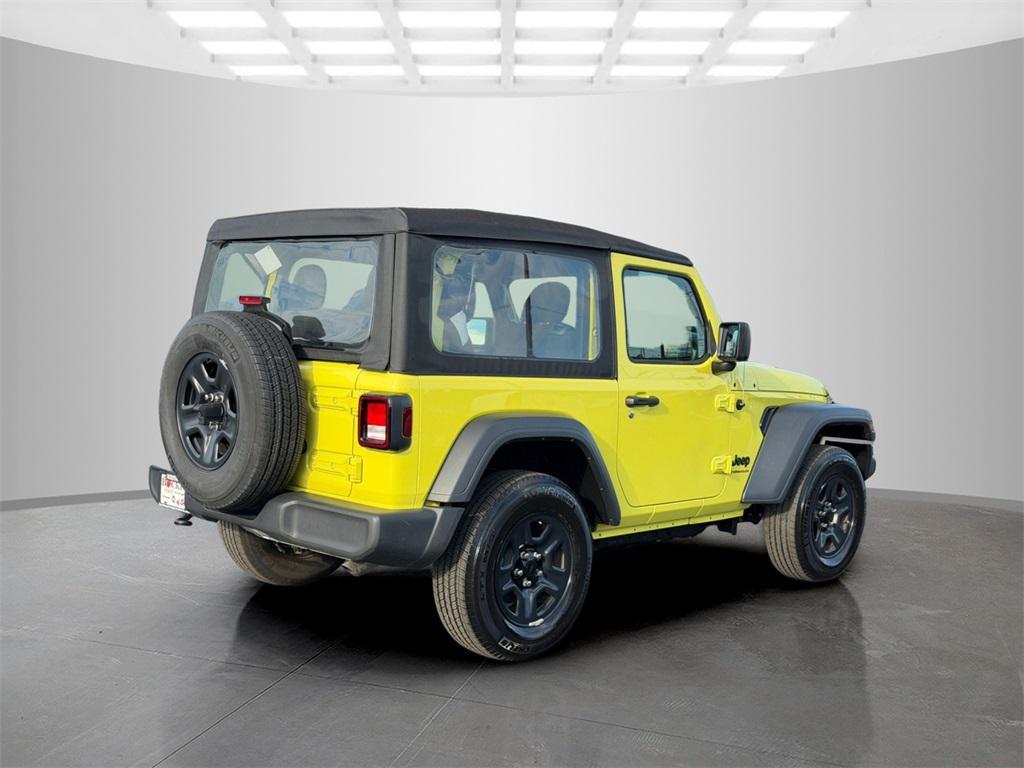 used 2023 Jeep Wrangler car, priced at $27,500