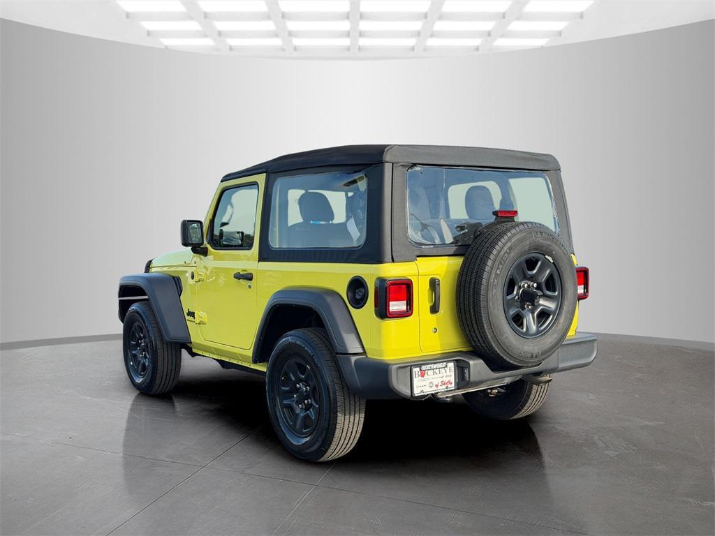 used 2023 Jeep Wrangler car, priced at $27,500
