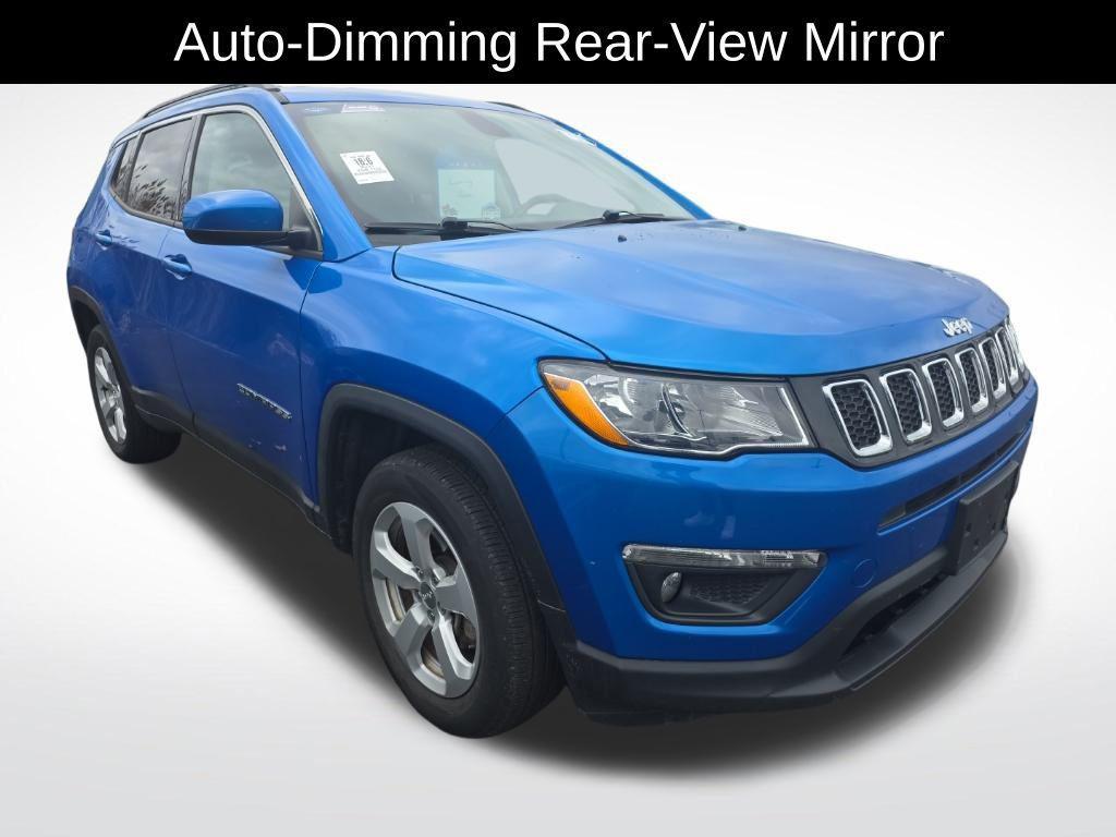 used 2021 Jeep Compass car, priced at $17,250