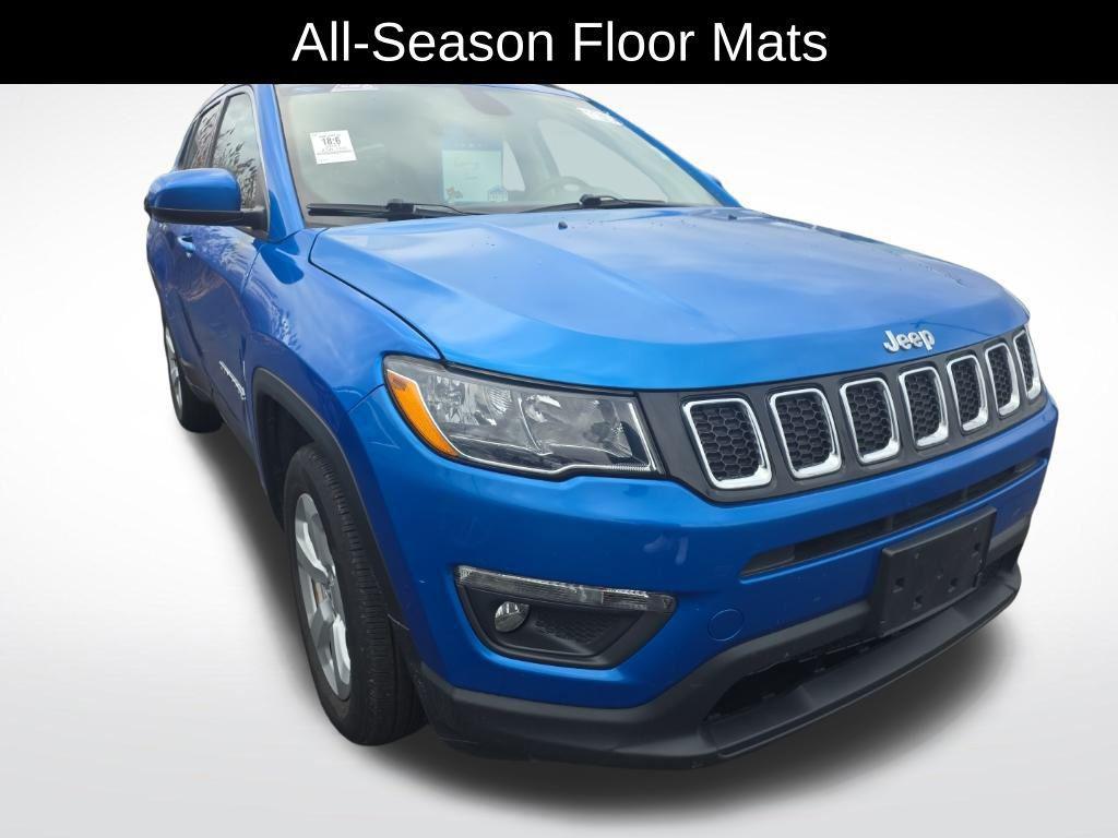 used 2021 Jeep Compass car, priced at $17,250