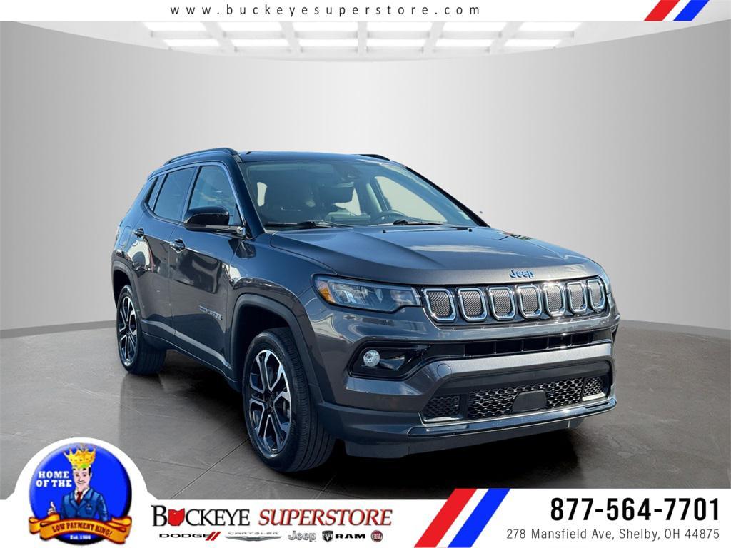 used 2022 Jeep Compass car, priced at $22,750