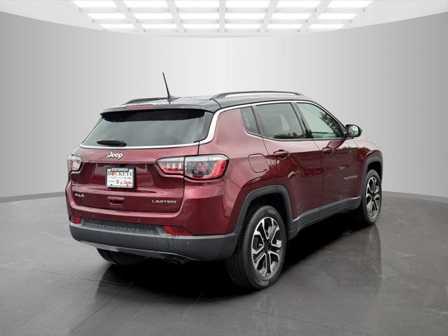 used 2022 Jeep Compass car, priced at $23,250