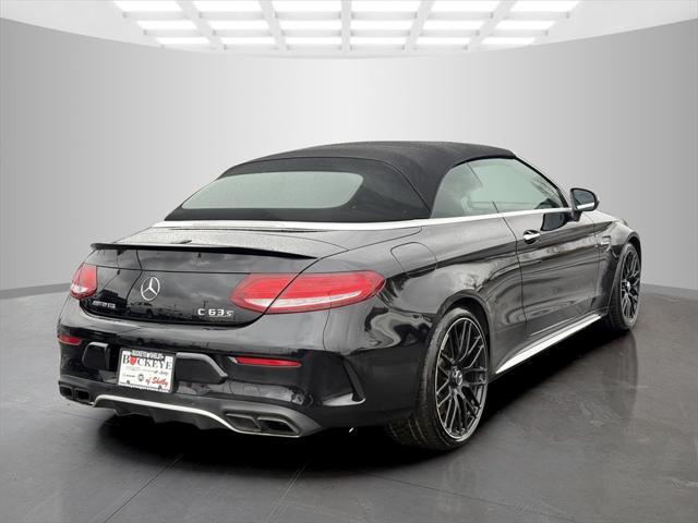 used 2017 Mercedes-Benz AMG C 63 car, priced at $38,500