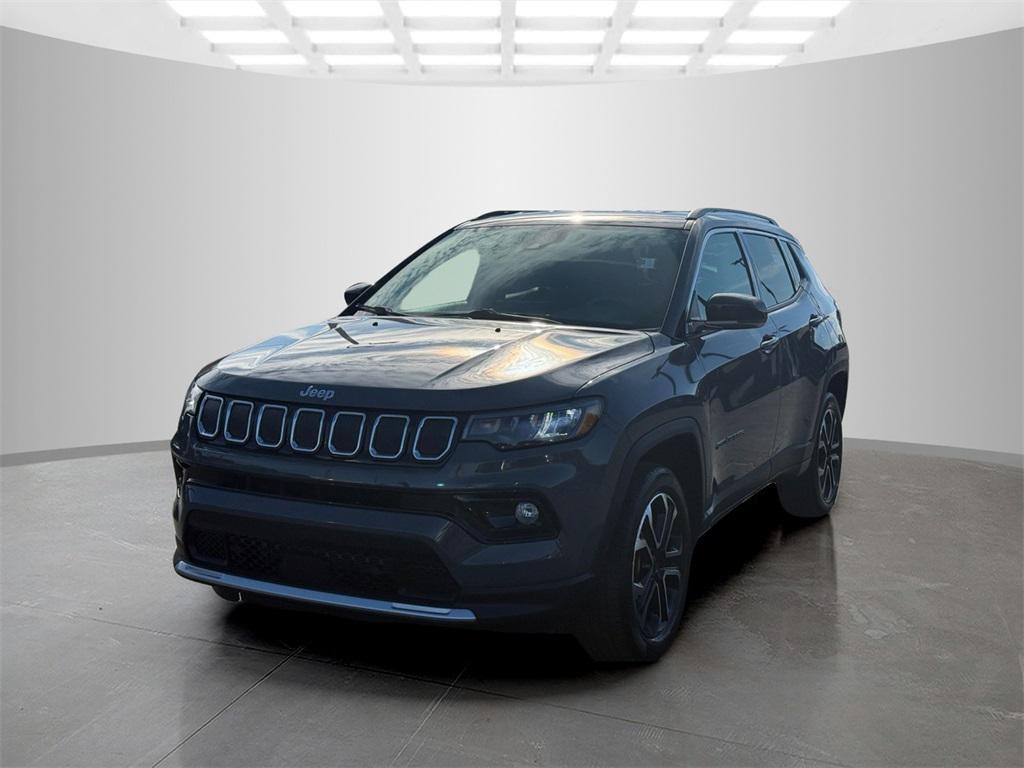 used 2022 Jeep Compass car, priced at $23,500