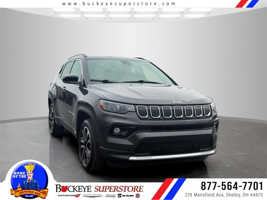 used 2022 Jeep Compass car, priced at $22,500