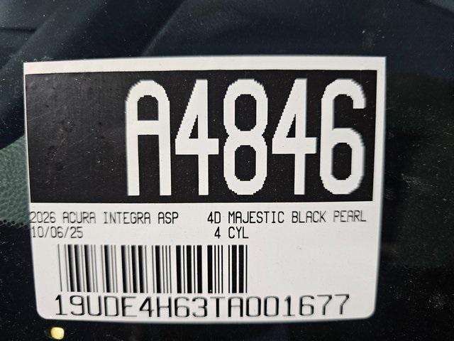 new 2026 Acura Integra car, priced at $40,995