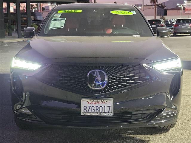 used 2022 Acura MDX car, priced at $37,499