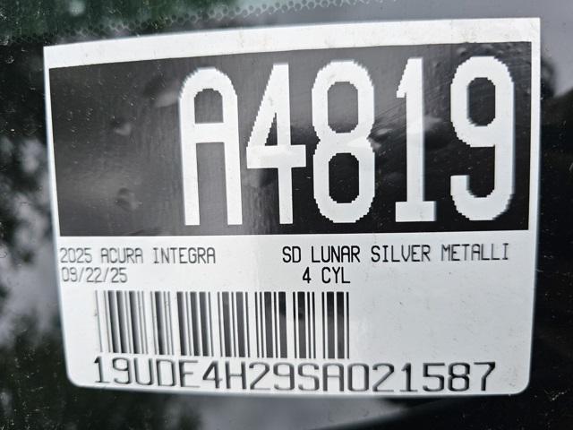 new 2025 Acura Integra car, priced at $31,362