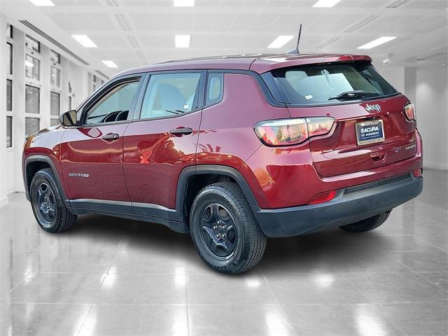 used 2020 Jeep Compass car, priced at $17,899