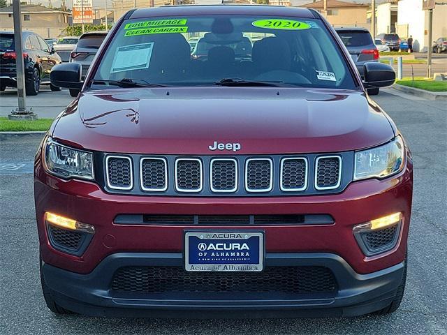 used 2020 Jeep Compass car, priced at $17,899