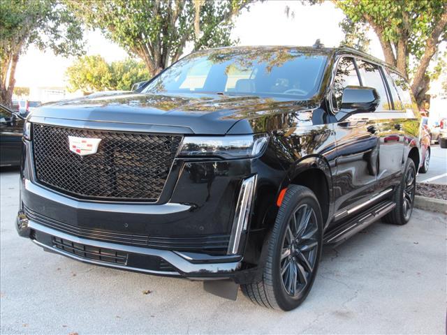 used 2024 Cadillac Escalade ESV car, priced at $92,155