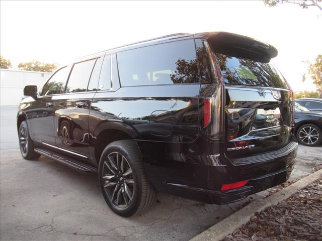 used 2024 Cadillac Escalade ESV car, priced at $92,155