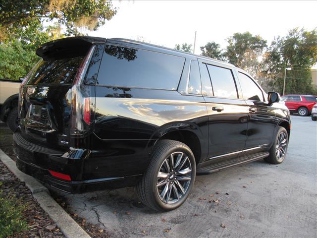 used 2024 Cadillac Escalade ESV car, priced at $92,155