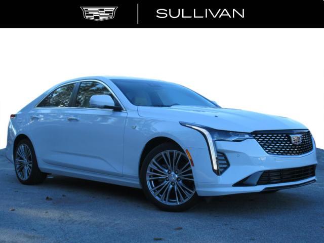 new 2025 Cadillac CT4 car, priced at $48,585