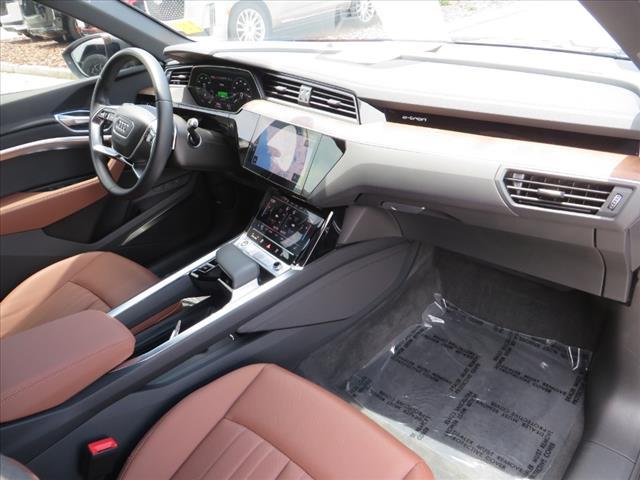 used 2021 Audi e-tron car, priced at $37,900