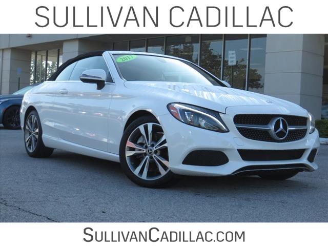 used 2017 Mercedes-Benz C-Class car, priced at $29,900