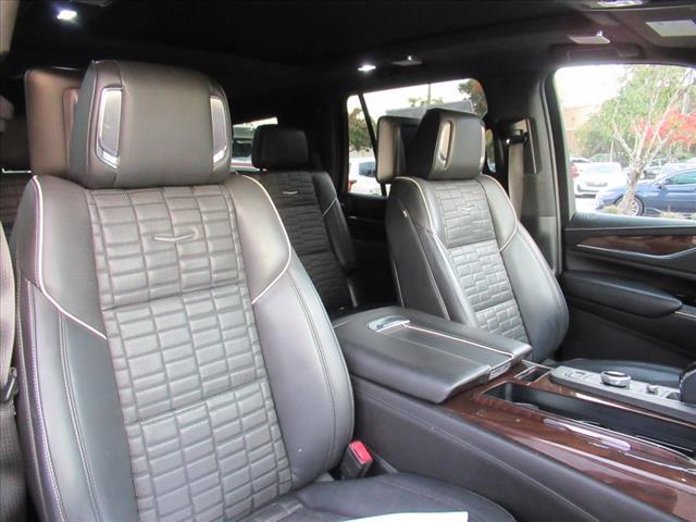 used 2022 Cadillac Escalade car, priced at $90,553