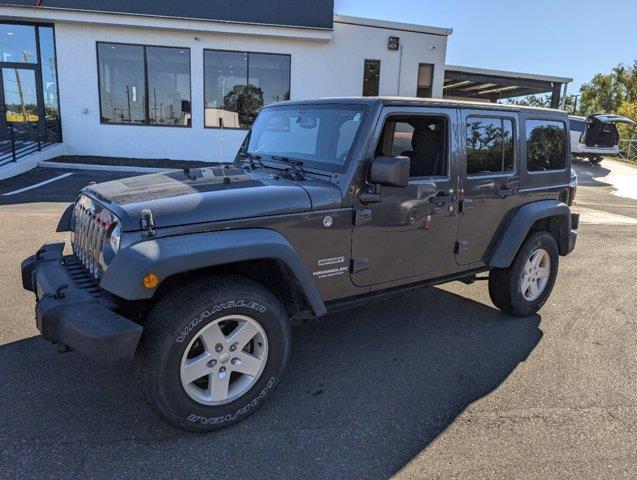 used 2017 Jeep Wrangler Unlimited car, priced at $24,945