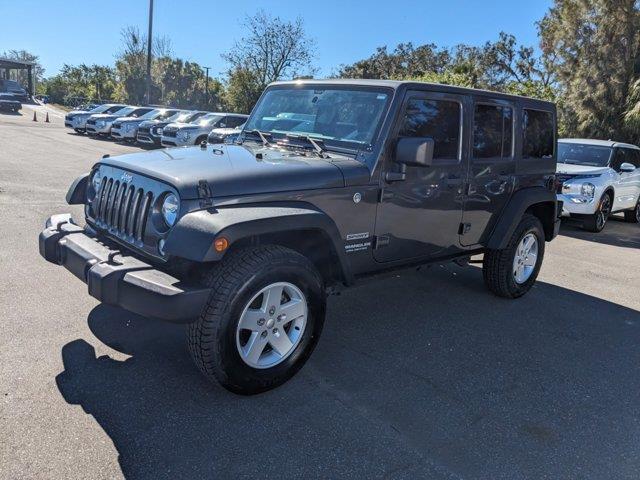 used 2017 Jeep Wrangler Unlimited car, priced at $24,700