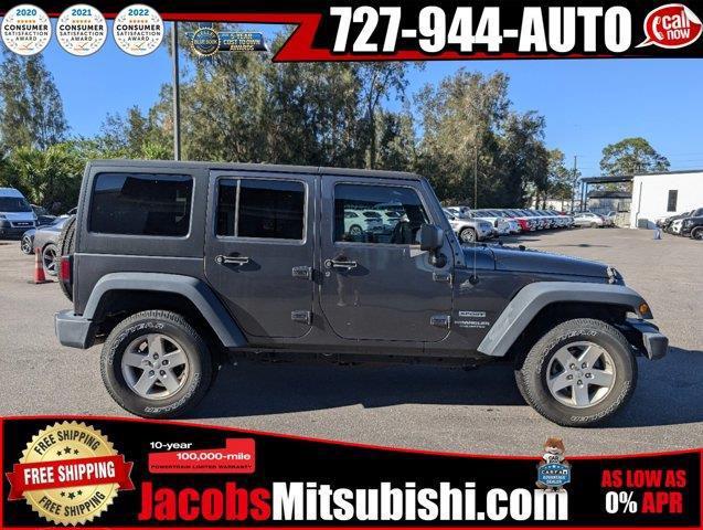 used 2017 Jeep Wrangler Unlimited car, priced at $24,945