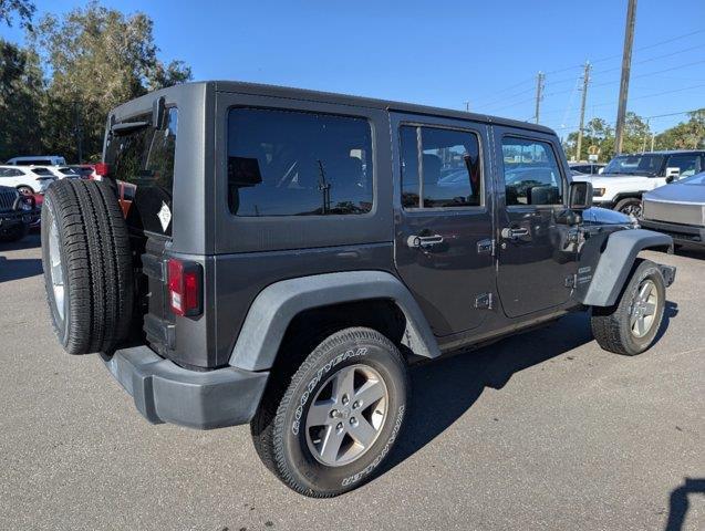 used 2017 Jeep Wrangler Unlimited car, priced at $24,945