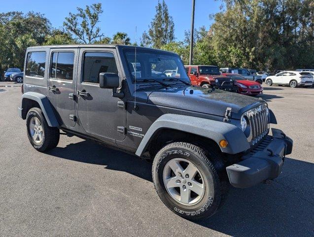 used 2017 Jeep Wrangler Unlimited car, priced at $24,945