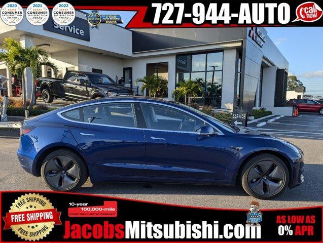 used 2018 Tesla Model 3 car, priced at $21,000