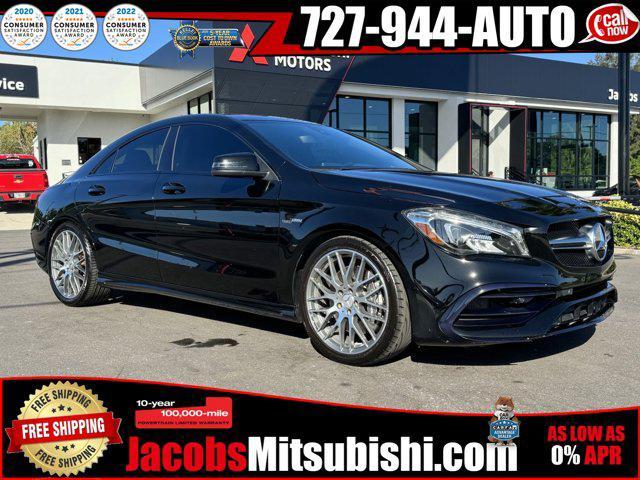 used 2018 Mercedes-Benz AMG CLA 45 car, priced at $30,390