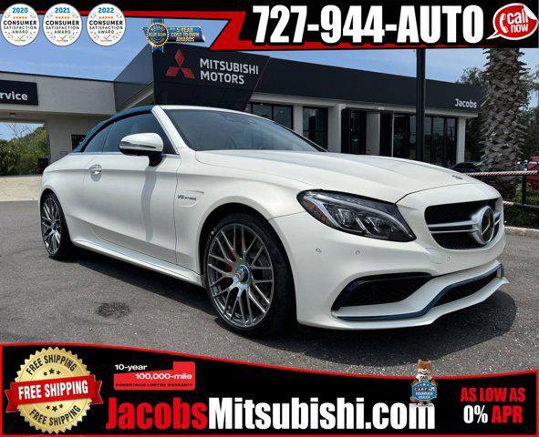 used 2018 Mercedes-Benz AMG C 63 car, priced at $52,980