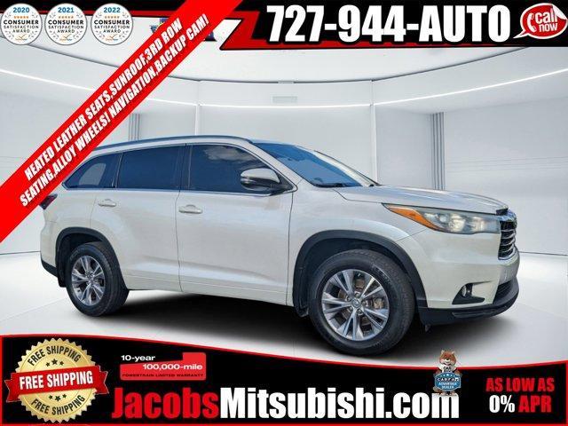 used 2015 Toyota Highlander car, priced at $18,200