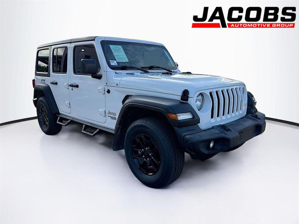 used 2018 Jeep Wrangler Unlimited car, priced at $19,500