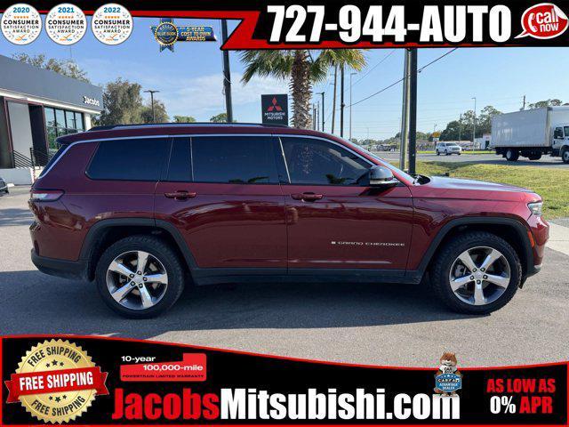 used 2021 Jeep Grand Cherokee L car, priced at $31,905