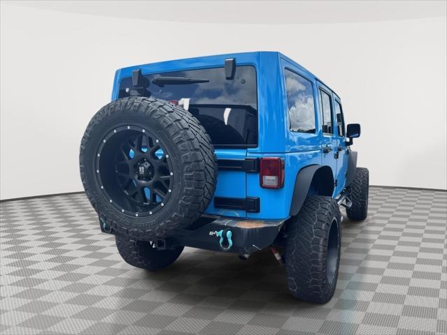 used 2017 Jeep Wrangler Unlimited car, priced at $21,834