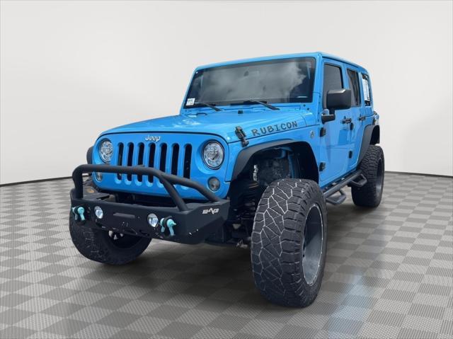 used 2017 Jeep Wrangler Unlimited car, priced at $21,834