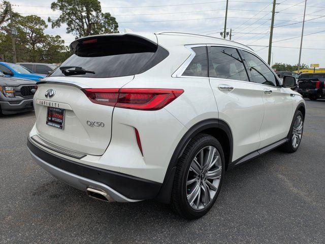 used 2022 INFINITI QX50 car, priced at $32,995