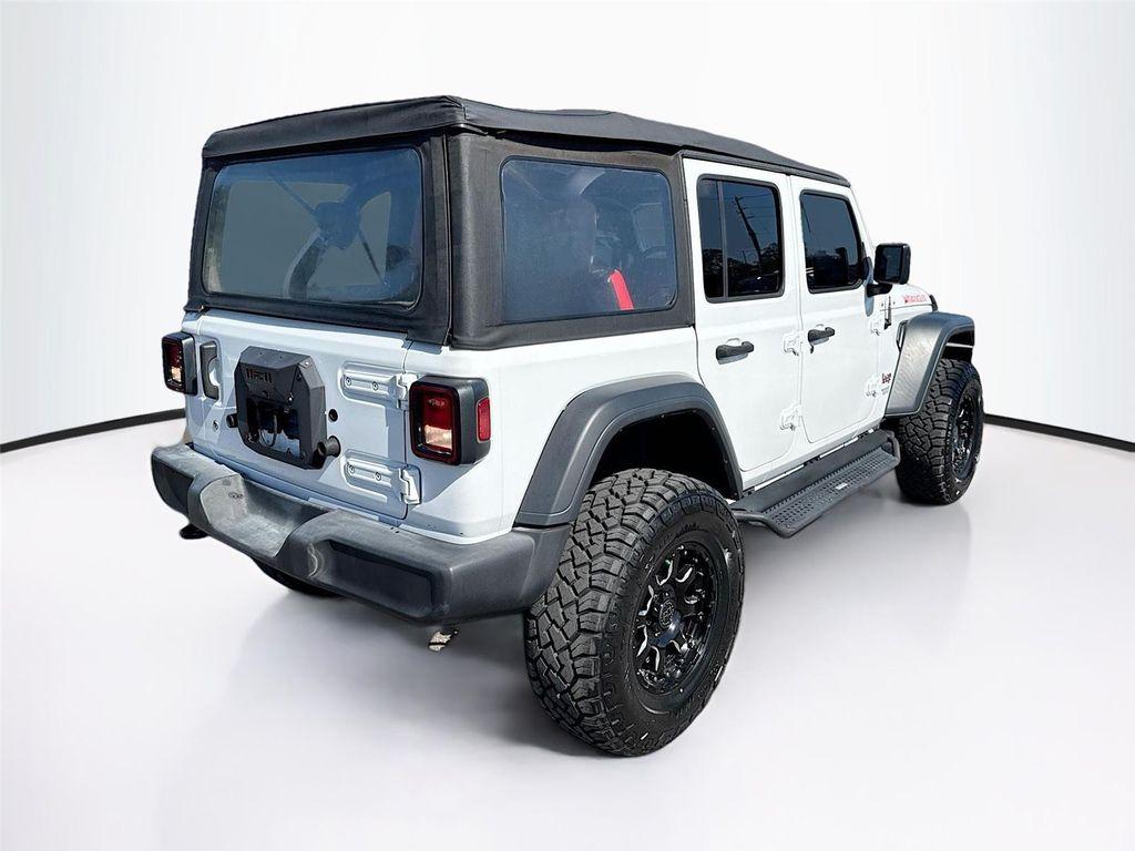used 2018 Jeep Wrangler Unlimited car, priced at $21,500