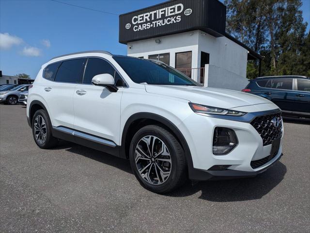 used 2019 Hyundai Santa Fe car, priced at $19,339