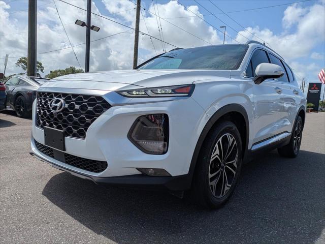 used 2019 Hyundai Santa Fe car, priced at $19,339