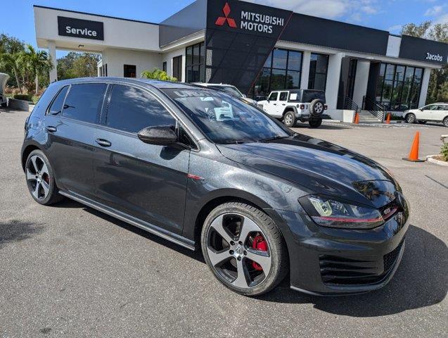 used 2017 Volkswagen Golf GTI car, priced at $18,495