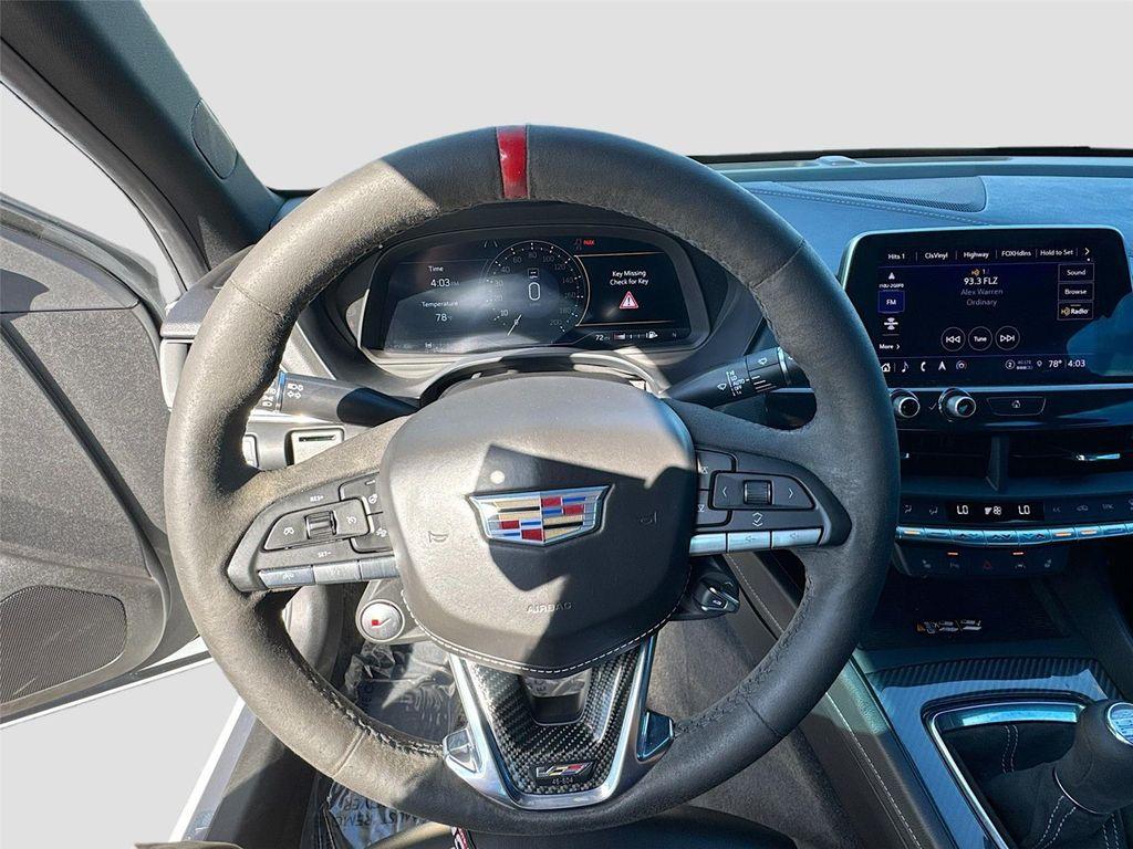 used 2023 Cadillac CT4-V car, priced at $56,000