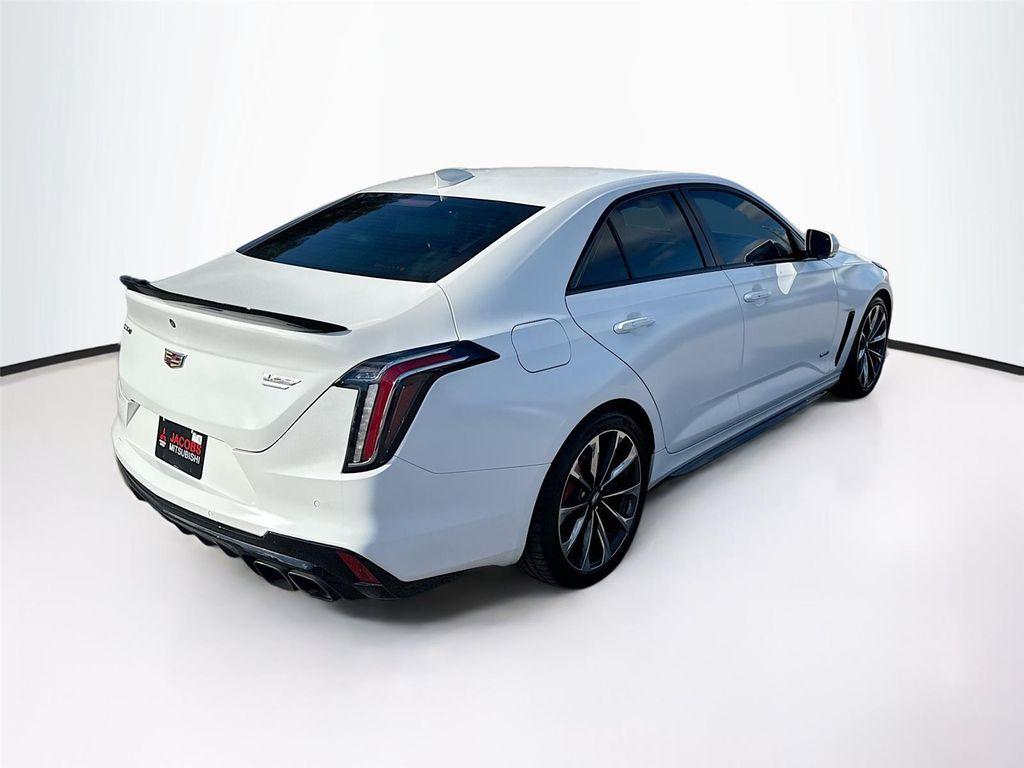 used 2023 Cadillac CT4-V car, priced at $56,000