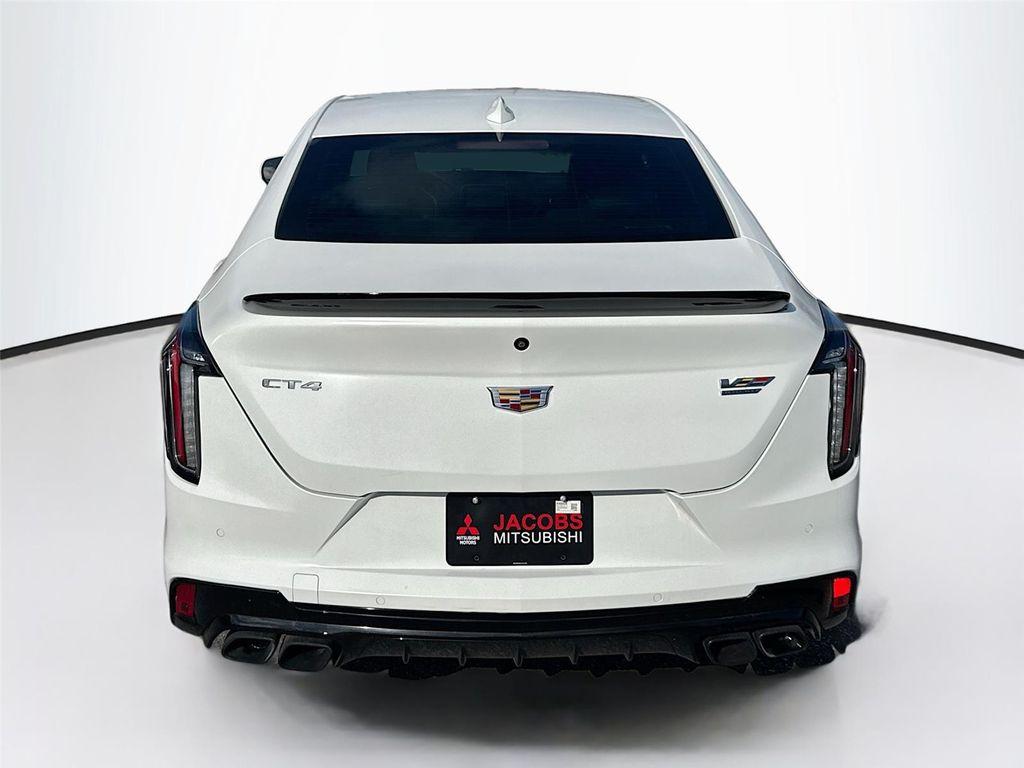 used 2023 Cadillac CT4-V car, priced at $56,000