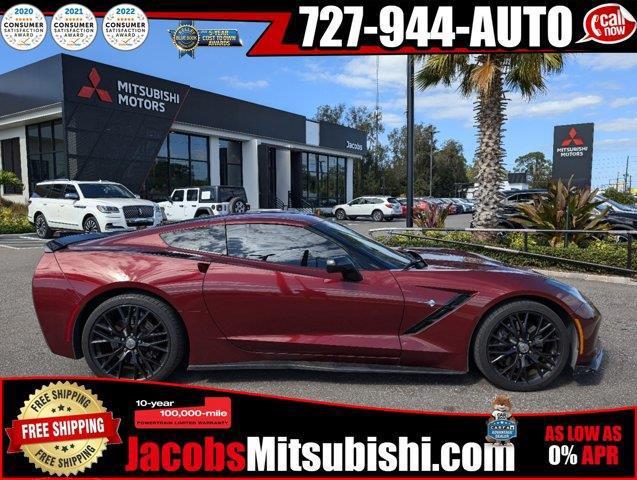 used 2018 Chevrolet Corvette car, priced at $44,855