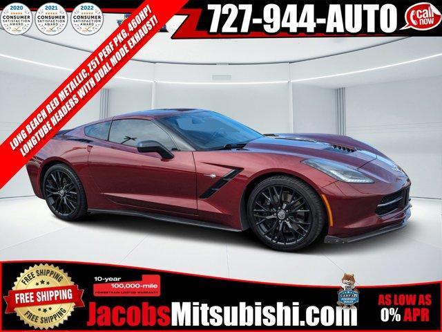 used 2018 Chevrolet Corvette car, priced at $43,500